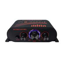 New Universal Mini Amp, Stereo Amplifier HiFi Power Amp 2 Channel Speaker Amplifier Mini 40W Multifunctional Sound Stereo Home Car For Speakers TV Mobile Phones