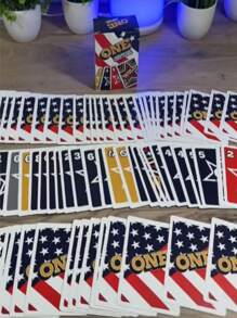 Juego ONE ONE - Juego de cartas de voltear y transformar - Juego de cartas - Juego de temática de viaje con reglas especiales, un regalo de cumpleaños increíble, excelente juego