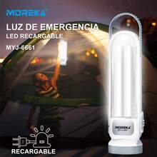 Luz de emergencia LED portátil, linterna de emergencia táctica, luz recargable, perfecta para iluminación interior y exterior, campamento al aire libre, emergencia, mantenimiento y señalización de advertencia. - 1PCS - Ver 3