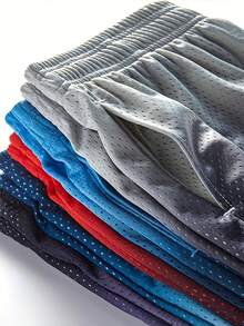 5 Pack Men's Athletic Shorts Mesh Basketball Shorts Men's Athletic Gym Shorts With Pockets, Men's Shorts, Shorts For Men, Summer Sports Shorts - 混合色 - 查看 3