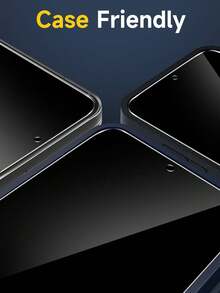 Bộ 2 miếng dán màn hình cường lực chống nhìn trộm toàn màn hình, tương thích với Samsung Galaxy A55 / A35 5G / A16 / A15 / A14 / A13 / A36 / A06 / A34, độ cứng 9H, chống trầy xước, không bọt khí, dễ dàng lắp đặt - Màu đen. Miếng dán màn hình cần thiết cho sử dụng hàng ngày, văn phòng và nhà. - màu đen - Xem 6