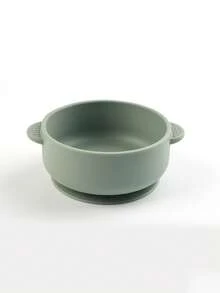 1 Piece; Baby Feeding Bowl Silicone Bowl Suction Double-Ear Bowl For Baby Self-Feeding Utensils Resistant To High Temperature And Fall Suitable For Daily - Multicolor - View 8
