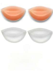 Silikonowe wkładki do biustonosza - miękkie i elastyczne wkładki do powiększania i zbierania małych piersi