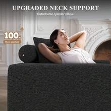 Nalupatio Modular Sectional Sofa With L-Shape Chaise,Cloud Sectional Modern Sleeper Couch With Deep Seat,Sponge Compression Sofas No Assembly Required