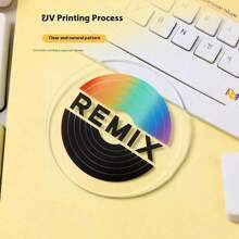 2pcs/1pc Customizable Acrylic Photo Coasters, Personalized Picture Coasters, 3.94x3.94 Inches, Waterproof And Scratch-Resistant, Unique Desktop Decoration, Suitable For Housewarming Gifts, Birthday Gifts, Various Holiday Gifts