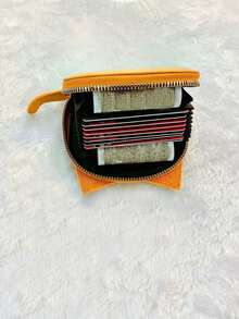 Cartera con diseño en forma de gato de dibujos animados, monedero de mujer con múltiples ranuras para tarjetas, monedero de moda lindo de piel sintética, bolsa para tarjetas de gato para mujeres, pequeña y portátil, paquete de tarjetas con múltiples ranuras, hay múltiples colores para elegir, un pequeño regalo para familiares, amigos y seres queridos, y seres queridos para estudiantes, hombres, mujeres en el viaje diario, vacaciones, viajes, regalo de cumpleaños para novia, madre