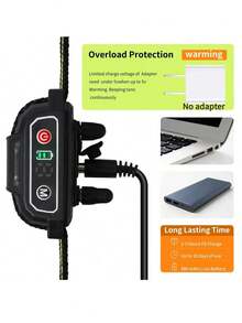 可充电狗吠项圈，带蜂鸣振动和电击，适用于小型、中型和大型犬的防吠项圈，人性化的狗训练装置，具有 5 个可调节灵敏度级别，是送给宠物的礼物