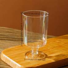 20 件迷你甜点杯、塑料布丁杯、一次性小酒杯、派对婚礼甜点、冰淇淋、开胃菜杯、适用于家庭厨房餐厅野餐婚礼派对、派对用品、餐具配件 - 彩色 - 查看 7