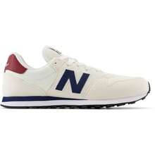 New Balance 500 Sneakers - White Red Blue - View 1