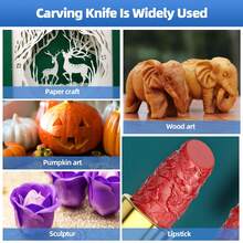 QIANCHUAN 3 PCS Exacto Knife, Hobby Knife, Craft Knives With 30 PCS Spare Exacto Knife Blades(#11),Profession Craft Knifes For Crafts, Arts, Modeling, Scrapbooking, Stencil By XEKIGU, AK0103