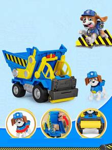 Spin Master ​ Engineering Vehicles Play Set - 5+ Construction Trucks With Matching Dog Figures (3+ Years Kids Toy, Choking Hazard For Under 3)​​