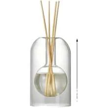 1 Peça Garrafa de Vidro Difusor de Aromaterapia de Camada Dupla, Decoração Doméstica, Difusor de Aromaterapia, Decoração Moderna de Casamento, Vaso Hidropônico de Flores, Recipiente de Vidro Artesanato Ornamento