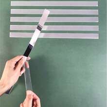 6pcs 1m/39.37in DIY Ceiling Edge Mirror Strip Self-Adhesive Acrylic Art Wall Tile Stickers Decor 3D Wall Stickers Decoration TV Background - Multicolor - View 6