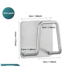 1pc Stainless Steel Sink Sponge Rack For Sponge Steel Wire Ball Draining Paste The Inner Wall Of The Sink Kitchen Supplies