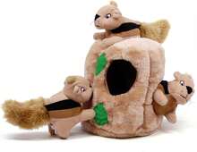 Outward Hound Squeakin' Squirrels Plush Replacement Dog Toys - 3 Pack - Lớn (4 cái) - Xem 1