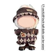 1set (Clothing Only, Not Including Dolls) Brand New 17cm For Labubu Party Doll Set, Cute Costumes For 1st/2nd/3rd Generation Labobo Dolls, Dresses Can Be Changed Into Different Outfits