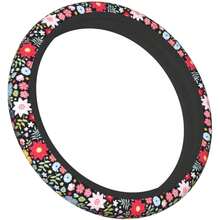 New Cute Flower Steering Wheel Cover 15 Inch For Women Men, Neoprene Anti-Slip Floral Car Steering Wheel Grip Wrap Car Accri Protective Case Cover For Vehicle Truck SUV - 花朵 花卉 均碼 - 查看 4