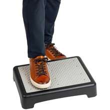 Platform Booster Step, Step Stool For Seniors, Indoor Outdoor, Riser, 17" L X 13" W X 3.5" H, Black And White - None - View 2