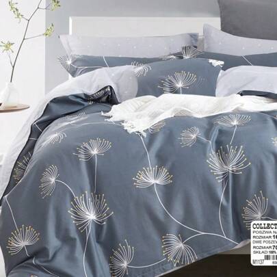 3-teiliges 100% Baumwoll-Bettwäsche-Set (Bettbezug + Kissenbezug), geeignet für alle Jahreszeiten