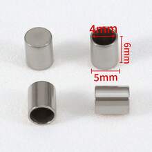 20 Buah Gesper Tali Kulit Gantung Stainless Steel, Tutup Ujung Datar Berlapis Emas, Cocok untuk Aksesoris Pembuatan Kalung, Gelang, dan Perhiasan DIY - gesper tali - View 13