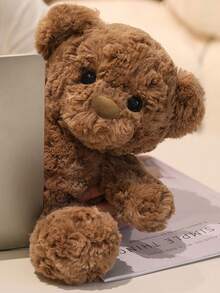 30厘米/11.81英寸可爱泰迪熊毛绒玩具泰迪熊填充动物毛绒玩具装饰创意礼物儿童生日派对家居女孩房间装饰 - 彩色 - 查看 9