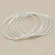 6 Stücke/Set Premium elegantes Muster mehrschichtiges Armband Set