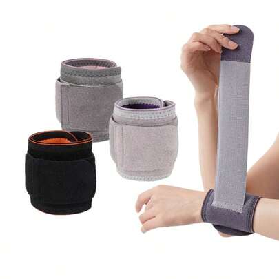 1PC Breathable Adjustable Soft Wristband Compression Wrist Support Brace Gym Sports Weightlifting Safety Protector Accessories
