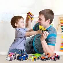 Spin Master ​ Dino Rescue 8pcs Alloy Toy Cars Gift Pack - Dinosaur Rescue Vehicles Exclusive Collection​ - PAW-6pc - View 6