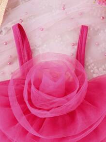 2 pezzi/Set Bambine Elegante Canotta Senza Maniche + Pantaloncini Set, Leggero Estate