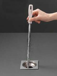 45厘米/60厘米柔性水槽堵塞清除刷，适用于清洁厨房和浴室排水管及溢水口 - 彩色 - 查看 4