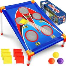 Bean Bags Toss Games, Cornhole, Outdoor Toys Ages-, Backyard Game Sports  Outdoor, Outside Toys Ages-, Family Lawn Yard Games Birthday Party, BoysBaby Rattle Teething Soft Plush Stuffed Animal Cuddly Sensory Textured Crinkle Squeaky Musical Piano Drum Xylophone Light Up Flashing Projection Rattle Ball Soft Ball Rubber Ball Squeeze Ball Stacking Stacking Rings Nesting Cups Building Blocks Soft Blocks Wooden Blocks Shape Sorter Puzzle Peg Puzzle Floor Puzzle Bath Floating Squirt Bath Crayon Pull Push Walker Ride On Rocking Horse Stroller Car Hanging Mobile Crib Mobile Plush Mobile Activity Gym Gym Tummy Mirror Chew Bite Developmental Learning Educational Interactive Battery Operated Wind Up Handheld Travel Portable Kit Sticker Book