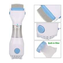 Electric Vacuum Comb For Lice Treatment, Outperforming Combs And Shampoos In Removing Lice And Eggs - 彩色 - 查看 6
