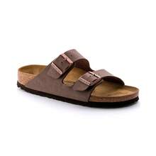 Birkenstock Arizona Birko-Flor Birkibuc - Cà phê sữa - Xem 2