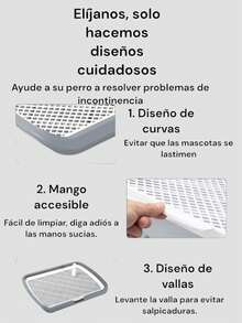 Toilet Tray For Dog And Pet Training - Grey - View 4