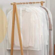 [ Super Value 5 Items ] Clothing Dust-Proof Bag Hanging Bag Set Is Now Available. It Integrates Dust-Proof And Storage Functions, Making It Easy To Store Coats, Dust-Proof Covers, Coat Dust-Proof Covers, Clothing Dust-Proof Covers, Storage, Travel, Office, And Wardrobe Clothing Dust-Proof Covers