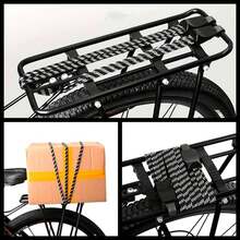 1pc Bicycle Resistance Band, 3-In-1 With Elastic Strap, 2 Plastic Covers, Expandable Elastic Band With Hooks