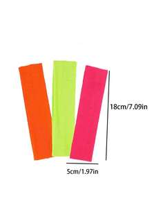 4PCS Women Headbands African Wide Hair Wrap Extra Turban Head Bands For Lady Large Sport Workout Stretch Non-Slip Big Autumn-Winter Boho Sports Bandanas Knot-Tied Bandanas Ladies Sports Yoga Workout Hair Bands Fall Hair Accessories For Women For Vacation Outfits Woman - Multicolor - View 3