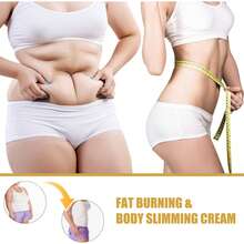 Ginger Fat Burning Weight Loss Anti-Cellulite Full Body Slimming Cream Gel, Hot Cream For Belly, Anti-Cellulite Gel,Ginger Weight Loss Cream Slimming Fat Burning Body Weight Loss Cream - Multicolor - View 8