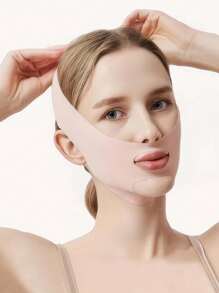 1pc Face Mask With Bandage, Bandage Tool To Shape And Contour The Face, Breathable