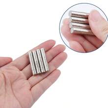 قطعة واحدة من مغناطيس قوي 10*2 ملم ، ماص حديد فائق القوة ، مغناطيس دائري صغير ، مغناطيس نيوديميوم - حديد - بورون دائم عالي القوة ، مثبت ملصق للثلاجة ، ملصق مغناطيسي ، مغناطيس صغير ، صلب مغناطيسي