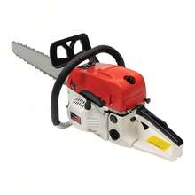 TFCFL 20 Inch 2-Stoke Chain Saw Gasoline Chainsaw 2-Stoke 52cc Gas-Powered Chainsaw Single Cylinder Chain Saw W/ Tool Bag 2000w,Garden Tools - Đỏ + Trắng - Xem 5