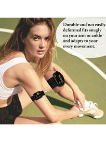 chinbersky 脚踝/臂带 - 兼容智能手表 49 毫米 45 毫米 44 毫米 42 毫米 41 毫米 40 毫米 38 毫米，透气尼龙臂带适用于 SE/Ultra/Series 9/8/7/6/5/4/3/2/1，弹性脚踝带适用于女性和男性 - 多色-1 - 查看 6