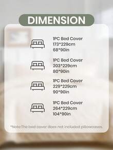 1pc Summer Bed Cover, Bedding, Cozy And Cool Quilt, Beige Rectangular Check Summer Quilt, Air Conditioning Quilt, Soft And Breathable Bedding, Comfortable And Skin-Friendly Thin Quilt, Room Decor, Fits For, Twin, Full, King, Queen All Size Beds, Suitable For Summer, Soft Lightweight Bed Cover For Bedroom Dorm, Home Textile, Machine Washable, Perfect Holiday Gift, Back To School Season,Fall Decor,Autumn Decor,Room Decor - Beige - View 3