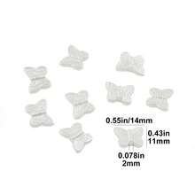100/400pcs (6-10mm) White Faux Pearl Rose Flower Acrylic Spacer Beads - Handmade Jewelry DIY Bracelet Necklace Mobile Phone Chain Accessories Valentines - One Pack - View 20