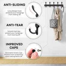 1 Piece Of Stainless Steel Towel Hook, Multifunctional Metal Hook, Creative Clothes Hook, Coat Rack Storage Hook, Punch-Free Wall-Mounted Hanger, Suitable For Bathroom, Wardrobe, Bedroom, Bathroom Accessories, Suitable For Behind The Door/Bathroom/Kitchen/Living Room/Bedroom
