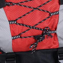 80L Extra Large Nylon Camping Backpack Travel Hiking Rucksack Luggage Bag New - Red - View 11