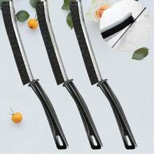 Cepillo de limpieza con mango largo, cepillo de cerdas duras, cepillo multifuncional para grietas, cepillo para ventanas y puertas, cepillo delgado para detalles, cepillo para el polvo, cepillo sin puntos ciegos, artículos de limpieza, herramienta de limpieza, útiles escolares