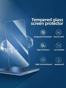 3片装全屏钢化玻璃屏幕保护膜，触控灵敏，防裂、防指纹、防气泡、防刮花，兼容 17、15、15 Pro、15 Plus、15 Pro Max、16 Pro Max、16、16 Plus、16 Pro、14 Pro Max、14、14 Plus、14 Pro、13 Pro Max、13、13 Pro、12、11、XR、XS、XS Max、6/7/8 Plus等机型。钢化玻璃材质，防护力强，经久耐用，适用于各种手机壳。