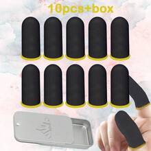 Gaming Gloves Thumb Protection Breathable Sweat-Resistant Finger Covers Smooth Comfortable Super-Conductive Fiber Material Precise Touchscreen Mobile Gaming Finger Covers - Multicolor - View 7