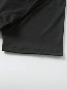 3pcs Men's Compression Base Layer Sports Fitness T-Shirts - Black - View 3